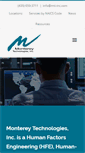Mobile Screenshot of montereytechnologies.com